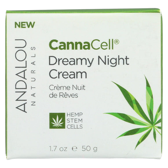 Andalou Naturals - Cannacell Dreamy Night Cream - 1.7 Oz. - Vita-Shoppe.com