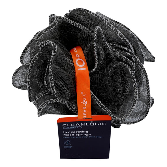 Cleanlogic - Charcoal Mesh Sponge - 1 Ct - Vita-Shoppe.com