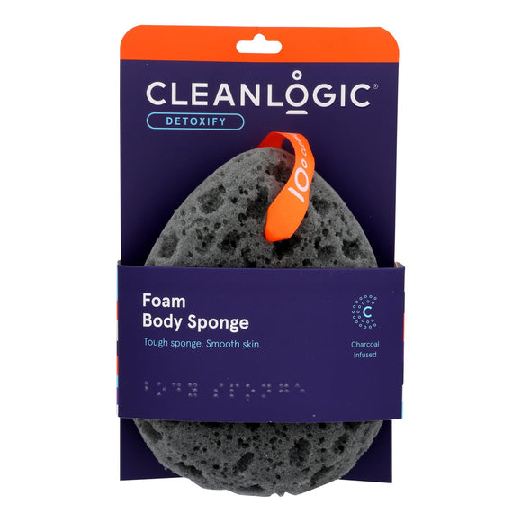 Cleanlogic - Sea Sponge Charcoal Foam - 1 Ct - Vita-Shoppe.com