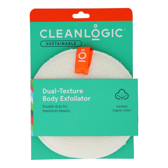 Cleanlogic - Fce&bdy Scrubber Dual Txt - 1 Ct - Vita-Shoppe.com
