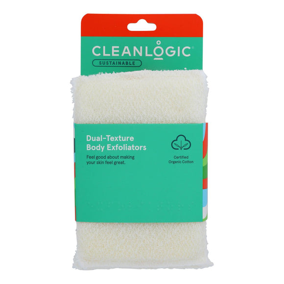 Cleanlogic - Fce&bdy Scrubber Dual Txt - 1 Ct - Vita-Shoppe.com