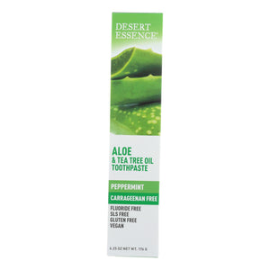 Desert Essence - Tthpst Aloe&ttree Oil Cf - 6.25 Oz - Vita-Shoppe.com