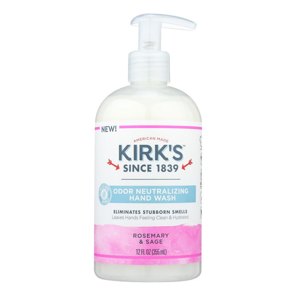 Kirk's Natural - Hand Soap Rosemary Sage - 12 Fz - Vita-Shoppe.com