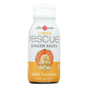 Ginger People - Ginger Shot Rescue Tumeric - Case Of 12 - 2 Fz - Vita-Shoppe.com