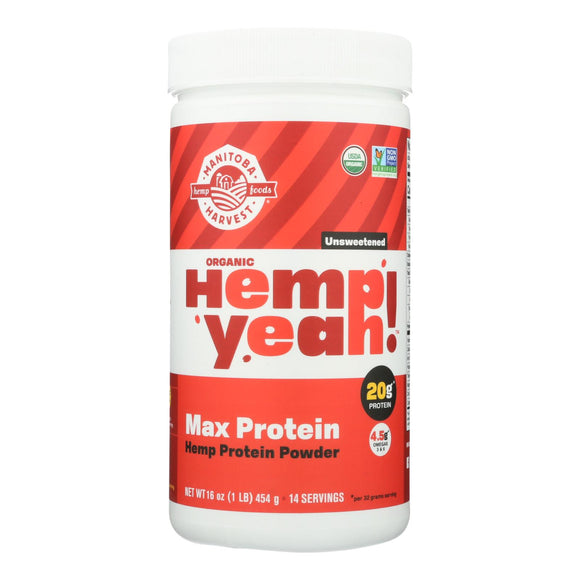 Manitoba Harvest Original Plant Based Protein Supplement Hemp Pro 70  - 1 Each - 16 Oz - Vita-Shoppe.com