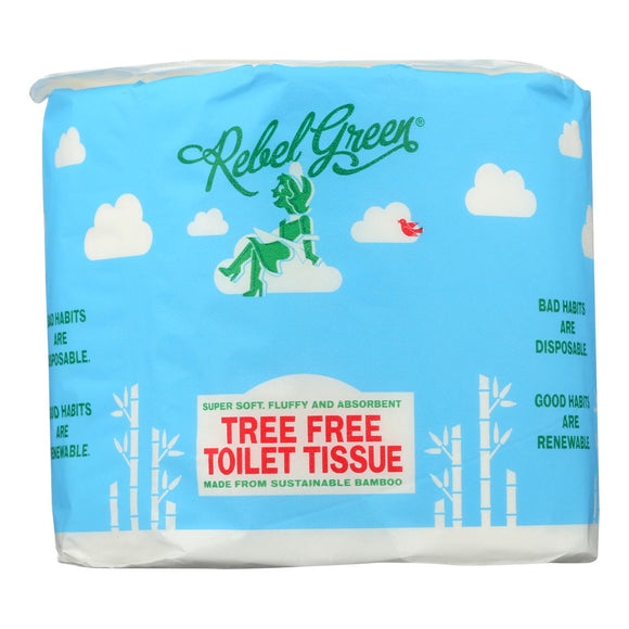 Rebel Green - Tree Free Toilet Tissue - Case Of 40 - Ct - Vita-Shoppe.com