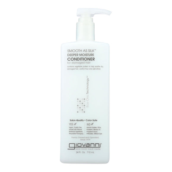 Giovanni Hair Care Products - Conditioner Smooth Deep Moisture - 24 Fz - Vita-Shoppe.com