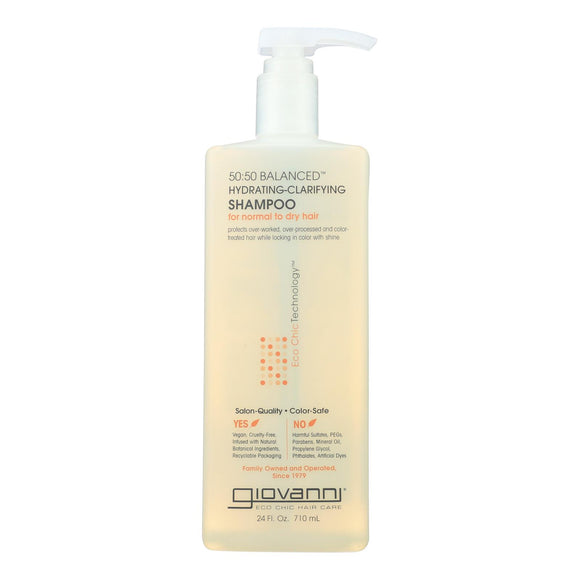 Giovanni Hair Care Products - Shampoo 50:50 Balance Hydrating - 24 Fz - Vita-Shoppe.com