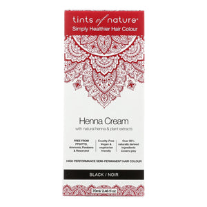 Tints Of Nature - Henna Cream Black - 2.46 Fz - Vita-Shoppe.com