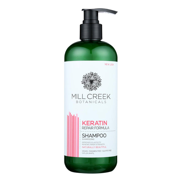 Mill Creek Botanicals Keratin Shampoo Repair Formula  - 1 Each - 14 Fz - Vita-Shoppe.com