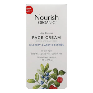 Nourish - Face Cream Age Defense - 1 Each - 1.7 Fz - Vita-Shoppe.com