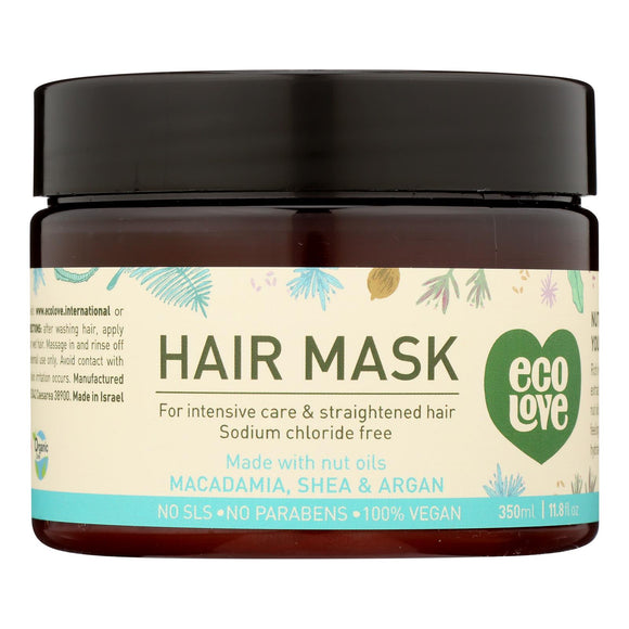 Ecolove - Mask Nut Int Cr Strt Hair - 1 Each - 11.8 Oz - Vita-Shoppe.com