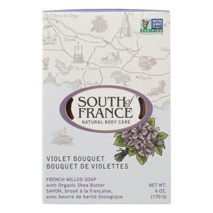 South Of France - Bar Soap Violet Bouquet - 1 Each - 6 Oz - Vita-Shoppe.com