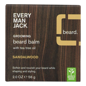Every Man Jack - Beard Balm Sandalwood - 1 Each - 2 Oz - Vita-Shoppe.com