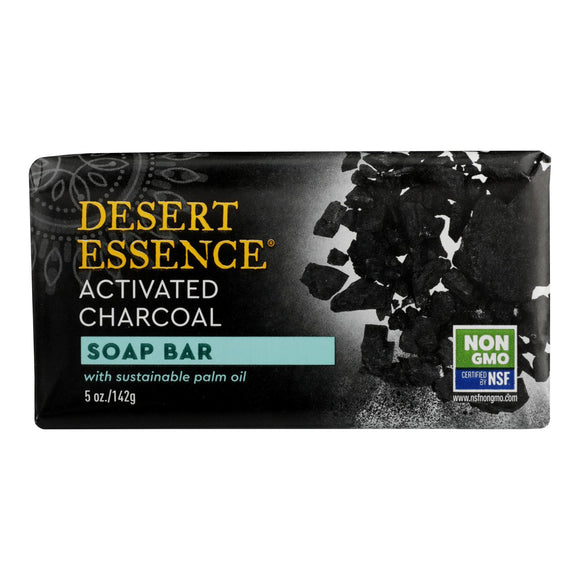 Desert Essence - Soap Bar Activtd Charcoal - 1 Each - 5 Oz - Vita-Shoppe.com