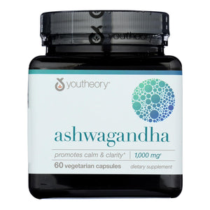 Youtheory - Ashwagandha - 1 Each - 60 Ct - Vita-Shoppe.com