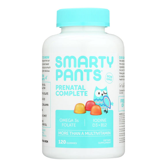 Smartypants Vitamins Prenatal Complete Strawberry Banana, Lemon, Orange Gummies  - 1 Each - 80 Ct - Vita-Shoppe.com