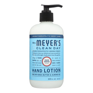 Mrs.meyers Clean Day - Hand Lotion Rainwater - Case Of 6 - 12 Fz - Vita-Shoppe.com