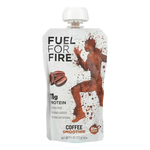 Fuel For Fire Coffee Smoothie, Coffee - Case Of 12 - 4.5 Oz - Vita-Shoppe.com