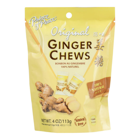 Prince Of Peace - Chews Ginger - 1 Each - 4 Oz - Vita-Shoppe.com