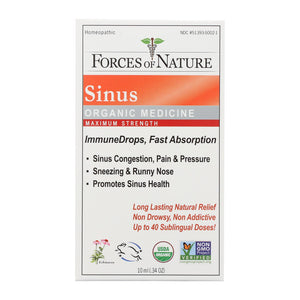 Forces Of Nature - Sinus Drp Max Immune - 1 Each - 10 Ml - Vita-Shoppe.com