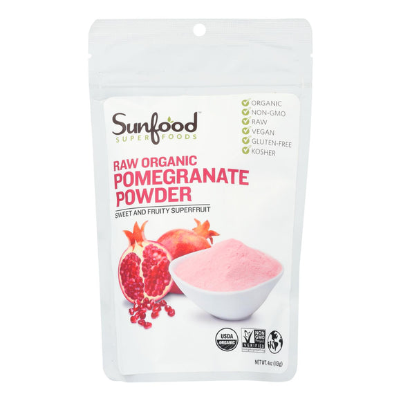 Sunfood - Pomegranate Powder - 1 Each-4 Oz - Vita-Shoppe.com