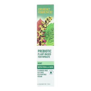 Desert Essence - Tthpst Prebio Mint - 1 Each - 6.25 Oz - Vita-Shoppe.com