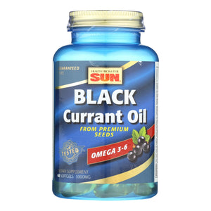 Health From The Sun Black Currant Oil Dietary Supplement - 1 Each - 60 Sgel - Vita-Shoppe.com