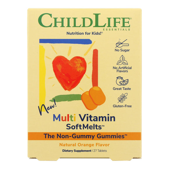 Childlife Essentials - Multi Vitamin Soft Melts - 1 Each-27 Tab - Vita-Shoppe.com