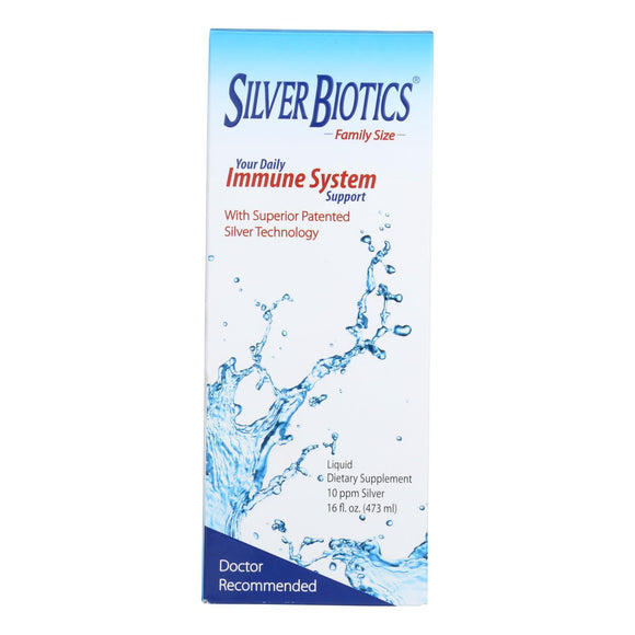 Silver Biotics - Supplmnt Dly Immn Fmly Size - 1 Each 1-16 Fz - Vita-Shoppe.com