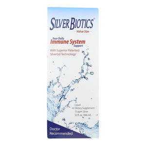 Silver Biotics - Supplmnt Dly Imun Sup Vlu - 1 Each 1-32 Fz - Vita-Shoppe.com