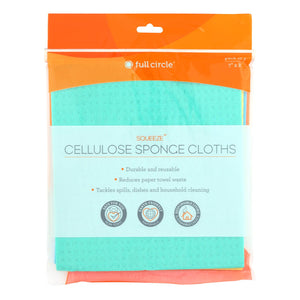 Full Circle Home - Cellulose Spng Cloth Sqz - Ea Of 1-3 Ct - Vita-Shoppe.com