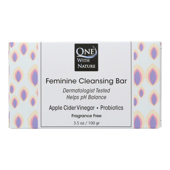 One With Nature - Soap Feminine Fragrnc Fr - Case Of 3-3.5 Oz - Vita-Shoppe.com