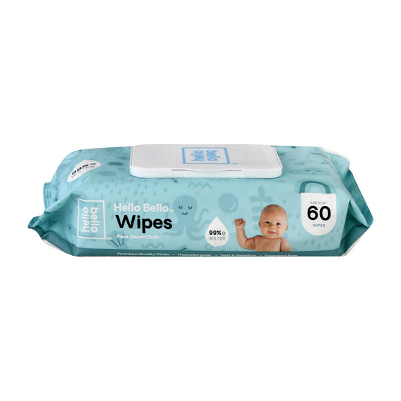 Hello Bello - Wipes Baby 1 Pack - Ea Of 1-60 Ct - Vita-Shoppe.com