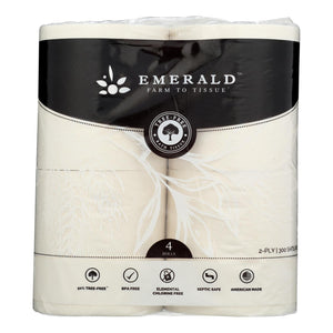 Emerald Brand - Bath Tissue 2 Ply 4 Pack - Cs Of 12-1 Ct - Vita-Shoppe.com