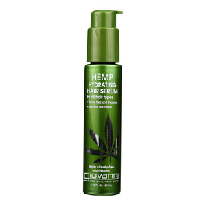 Giovanni Hair Care Products - Hemp Hair Serum Hydrate - 1 Each-2.75 Fz - Vita-Shoppe.com