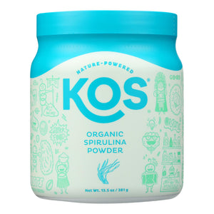 Kos - Powder Spirulna 3.5g Gluten Free - 1 Each-13.5 Oz - Vita-Shoppe.com