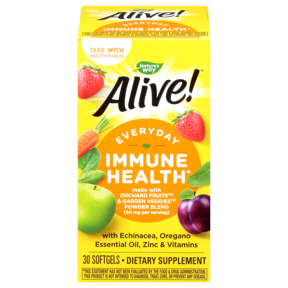 Nature's Way - Alive Immune Health - 1 Each-30 Ct - Vita-Shoppe.com