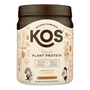 Kos - Protein Powder Chocolate - 1 Each-13.75 Oz - Vita-Shoppe.com