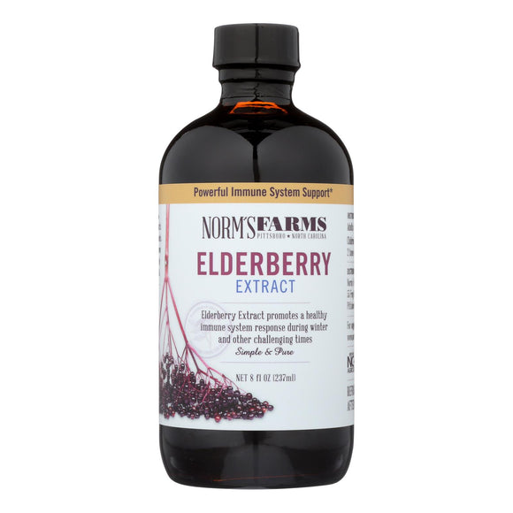 Norms Farms - Elderberry Extract - 1 Each 1-8 Fz - Vita-Shoppe.com