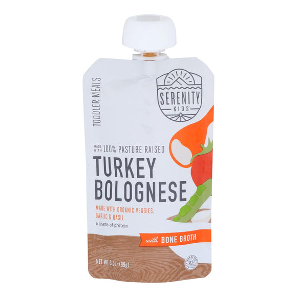 Serenity Kids - Pouch Turkey Blnse Bne Brth - Case Of 6-3.5 Oz - Vita-Shoppe.com