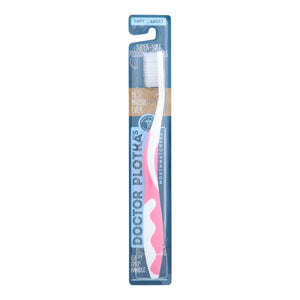 Doctor Plotka's - Toothbrush Adult Rose - Case Of 6-1 Ct - Vita-Shoppe.com