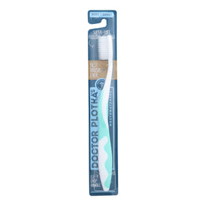 Doctor Plotka's - Toothbrush Adult Turqoise - Case Of 6-1 Ct - Vita-Shoppe.com