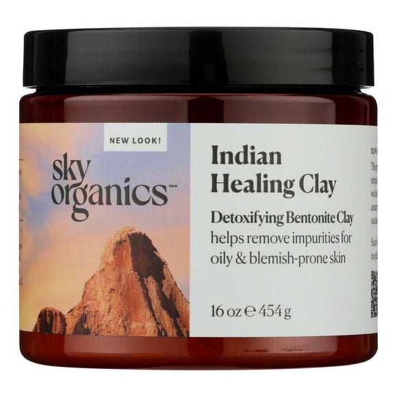 Sky Organics - Clay Bentonite Detox - 1 Each-16 Ounces - Vita-Shoppe.com