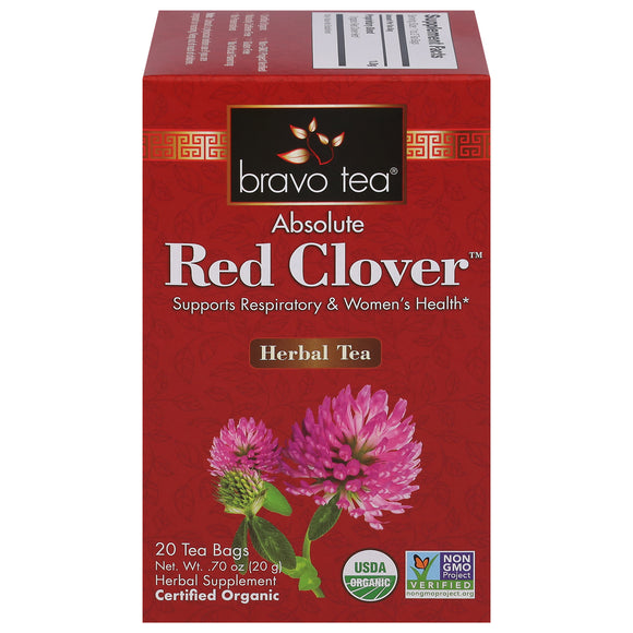 Bravo Teas&herbs - Tea Red Clover - 1 Each-20 Bag - Vita-Shoppe.com