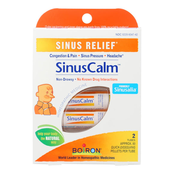 Boiron - Sinuscalm Pelletes Relief - 1 Each 1-2 Dose - Vita-Shoppe.com