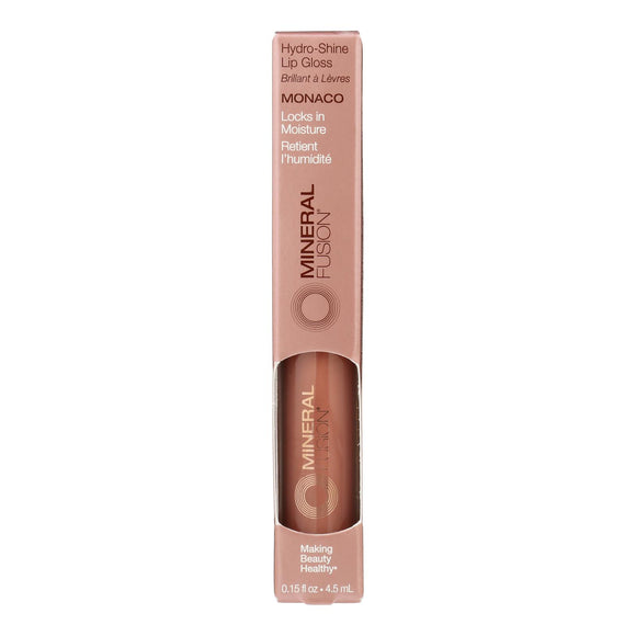 Mineral Fusion - Hydro Shne Lip Gls Monaco - 1 Each-.15 Fz - Vita-Shoppe.com