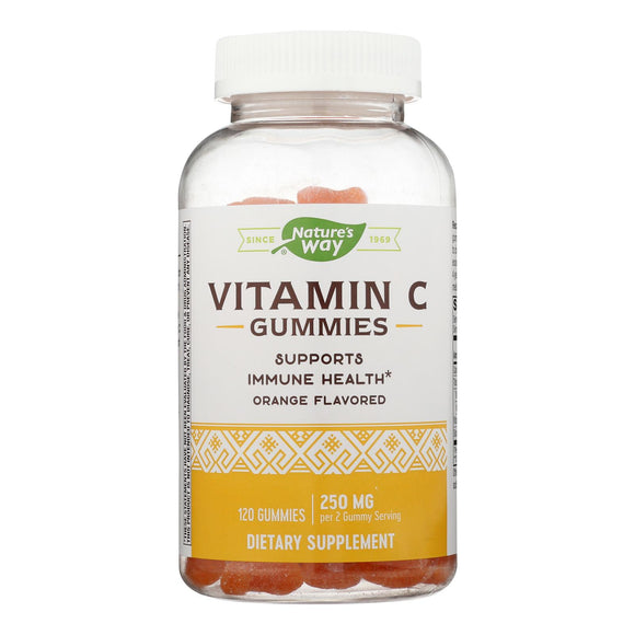 Nature's Way - Vitamin C 250 Mg Gummy - 1 Each-120 Ct - Vita-Shoppe.com