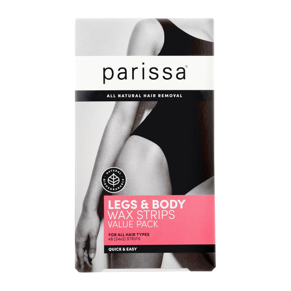 Parissa - Wax Strps Qk Ezy Leg Body - 1 Each 1-48 Ct - Vita-Shoppe.com