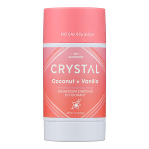 Crystal - Deodorant Stck Mag Coconut Vanilla - 1 Each-2.5 Oz - Vita-Shoppe.com